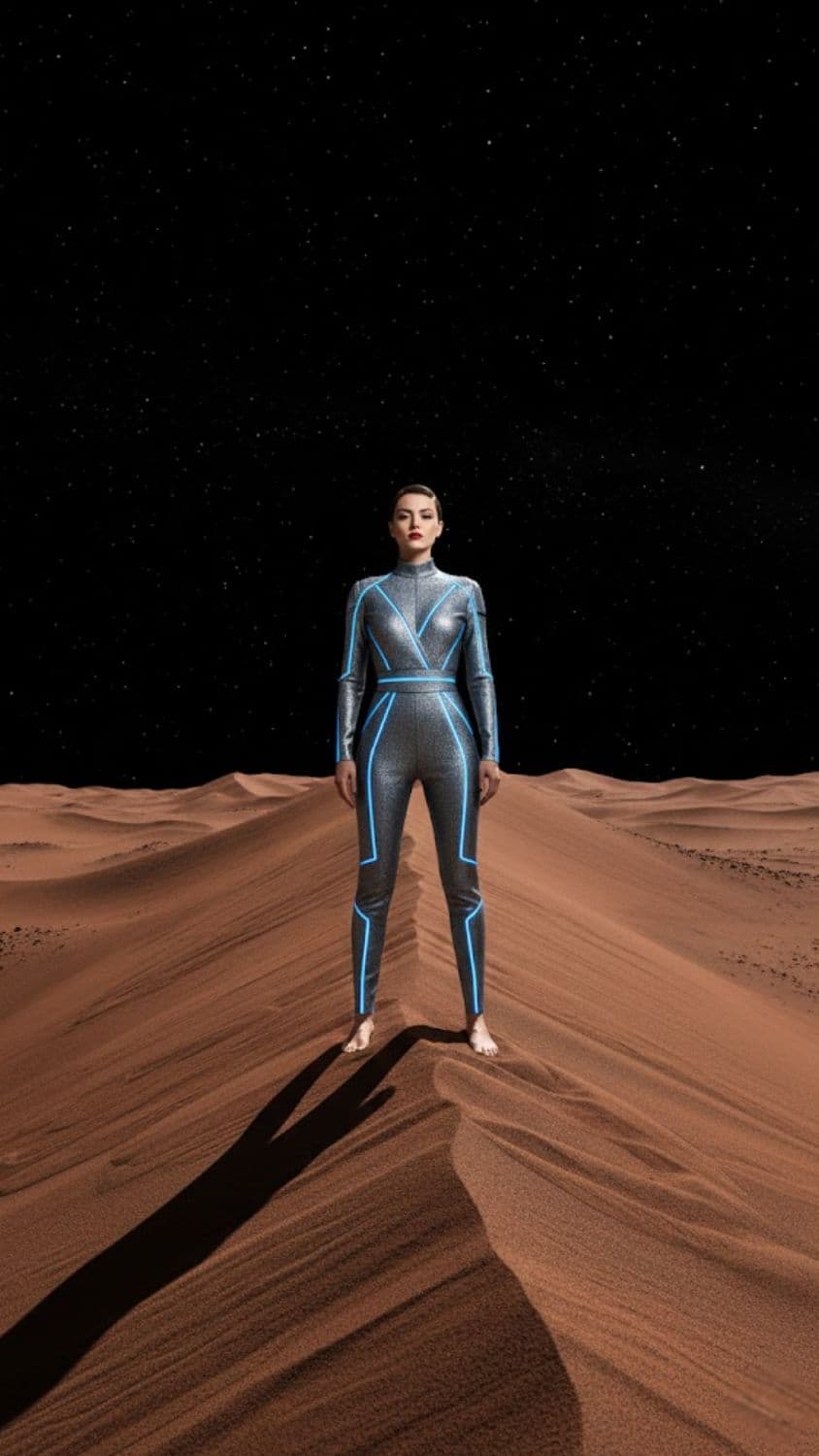 AI generated output for Mars Horizon Sci-Fi Epic