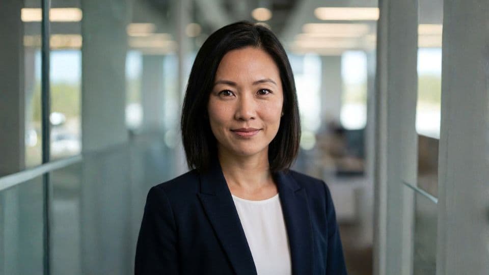 AI generated output for Advanced AI Prompt for Tech Executive Corporate Headshots