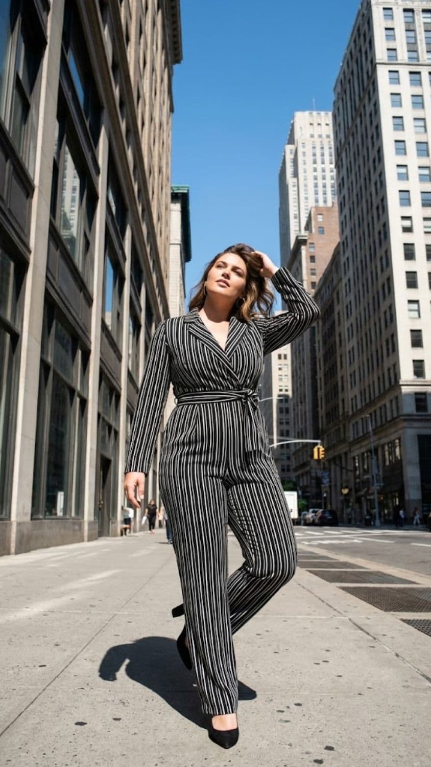 AI generated output for Urban Street Low-Angle Editorial