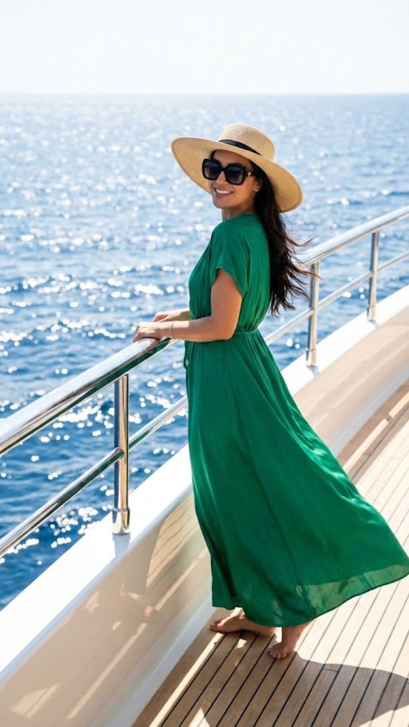 AI generated output for Yacht Deck Ocean Breeze